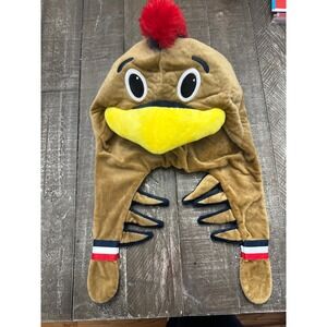 New Orleans Pelicans NBA Plush Hat Pierre Mascot Costume Smoothie King RARE